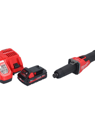 Milwaukee M18 FDGRB-301 Akku Geradschleifer 18 V 50 mm Brushless + 1x Akku 3,0 Ah + Ladegerät - Toolbrothers