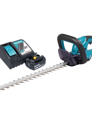 Cortasetos a batería Makita DUH 507 RF 18 V 50 cm + 1x batería 3,0 Ah + cargador