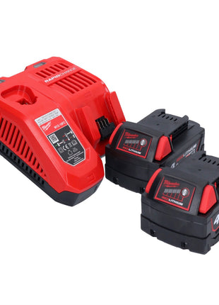 Scie alternative sur batterie Milwaukee M18 FHZ-402X 18 V 22 mm brushless + 2x batteries 4,0 Ah + chargeur + boîtier HD