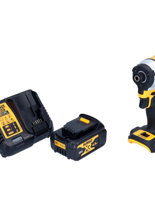 DeWalt DCF 850 M1 Akku Schlagschrauber 18 V 205 Nm 1/4" Brushless + 1x Akku 4,0 Ah + Ladegerät - Toolbrothers