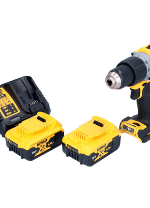 DeWalt DCD 805 P2 Akku Schlagbohrschrauber 18 V 90 Nm Brushless + 2x Akku 5,0 Ah + Ladegerät - Toolbrothers