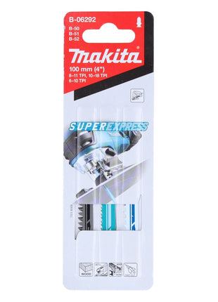 Makita B-06292 Stichsägeblatt Set 3 tlg. 77 mm Holz / Kunststoff / Metall - Toolbrothers