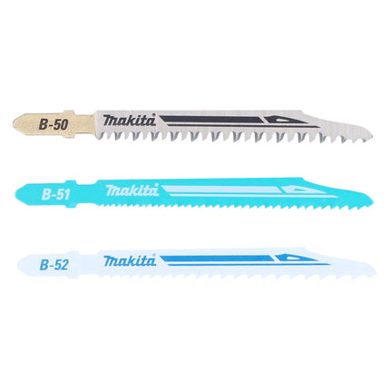 Makita Stichsägeblatt Set 6 tlg. 77 mm Holz / Kunststoff / Metall ( 2x B-06292 ) - Toolbrothers