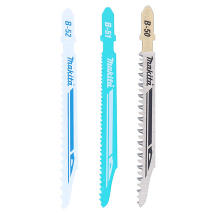 Makita Stichsägeblatt Set 15 tlg. 77 mm Holz / Kunststoff / Metall ( 5x B-06292 ) - Toolbrothers