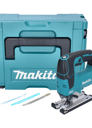 Makita DJV 182 ZJ Akku Pendelhubstichsäge 18V Brushless + 3 tlg. Stichsägeblatt Set + Makpac - ohne Akku, ohne Ladegerät - Toolbrothers