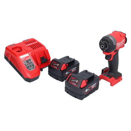 Milwaukee M18 FID3-402 Cordless impact wrench 18 V 1/4" 226 Nm Brushless + 2x battery 4.0 Ah + charger