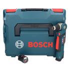 Bosch Professional GWB 12V-10 Akku Winkelbohrmaschine 12 V + 1x Akku 2,0 Ah + L-Boxx - ohne Ladegerät - Toolbrothers