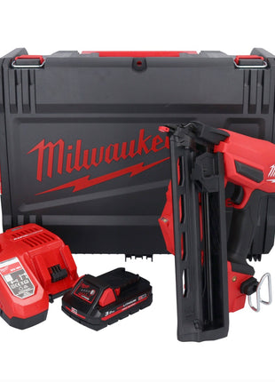 Milwaukee M18 FN16GA-301X Akku Nagler 18 V 32 - 64 mm Brushless + 1x Akku 3,0 Ah + Ladegerät + HD Box - Toolbrothers