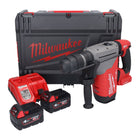 Milwaukee M18 ONEFHPX-402X Akku Kombihammer 18 V 5,0 J Brushless + 2x Akku 4,0 Ah + Ladegerät + HD Box