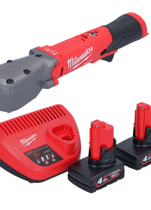 Milwaukee M12 FRAIWF38-402 Visseuse d'angle sans fil 12 V 3/4'' 270 Nm Brushless + 2x batterie 4,0 Ah + chargeur