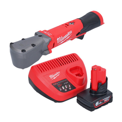 Milwaukee M12 FRAIWF38-601 llave de impacto angular a batería 12 V 3/4" 270 Nm sin escobillas + 1x batería 6,0 Ah + cargador