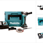 Makita DGA 452 RA1J Akku Winkelschleifer 18 V 115 mm + 1x Akku 2,0 Ah + Ladegerät + Makpac - Toolbrothers