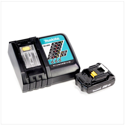 Makita DKP 180 RA1J Akku Hobel 18 V 82 mm + 1x Akku 2,0 Ah + Ladegerät + Makpac - Toolbrothers