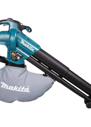 Soplador y aspirador de hojas a batería Makita DUB 187 F 18 V sin escobillas + 1x batería 3,0 Ah - sin cargador