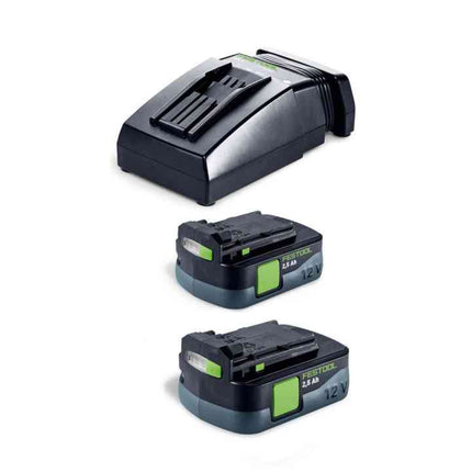 Festool CXS 12 2,5-Plus Perceuse-visseuse sans fil 12 V 30 Nm Brushless ( 576864 ) + 2x batterie 2,5 Ah + chargeur + Systainer