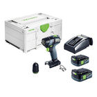 Festool TXS 12 2,5-Plus Perceuse-visseuse sans fil 12 V 30 Nm Brushless ( 576873 ) + 2x batterie 2,5 Ah + chargeur + Systainer