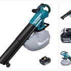 Makita DUB 187 T cordless leaf blower and vacuum cleaner 18 V brushless + 1x rechargeable battery 5.0 Ah - without charger
