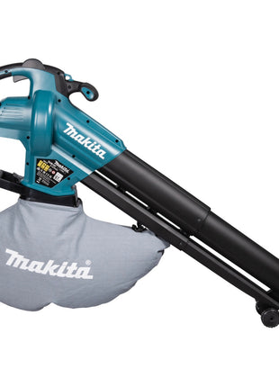 Soplador y aspirador de hojas a batería Makita DUB 187 RG 18 V sin escobillas + 1x batería 6,0 Ah + cargador