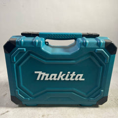 Makita Werkzeug Set 120 tlg E 08713 1 4 3 8 Ratsche Steckschluessel Bits Kombischluessel aus CV Stahl Makpac Unvollstaendig 1 - toolbrothers