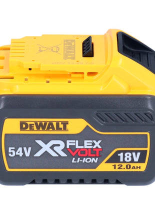 DeWalt 2x Akumulatory DCB 548 18 V / 54 V max. 12 Ah / 12000 mAh Li-Ion XR FLEXVOLT - z wskaźnikiem poziomu naładowania