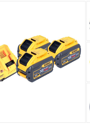 DeWalt DCB 118 Y3 set de arranque de batería 18 V / 54 V 3x batería XR FLEXVOLT 12 Ah + cargador