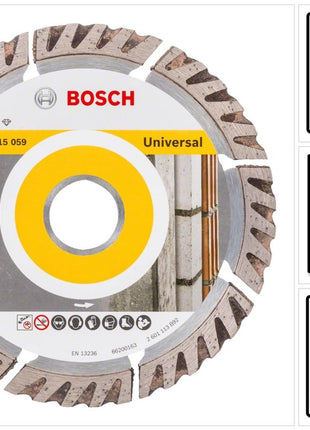 Bosch Standard do uniwersalnej diamentowej tarczy tnącej 125 x 22,23 mm 20 szt. ( 20x 2608615060 ) do betonu, stali-betonu, cegły, wapna i piaskowca