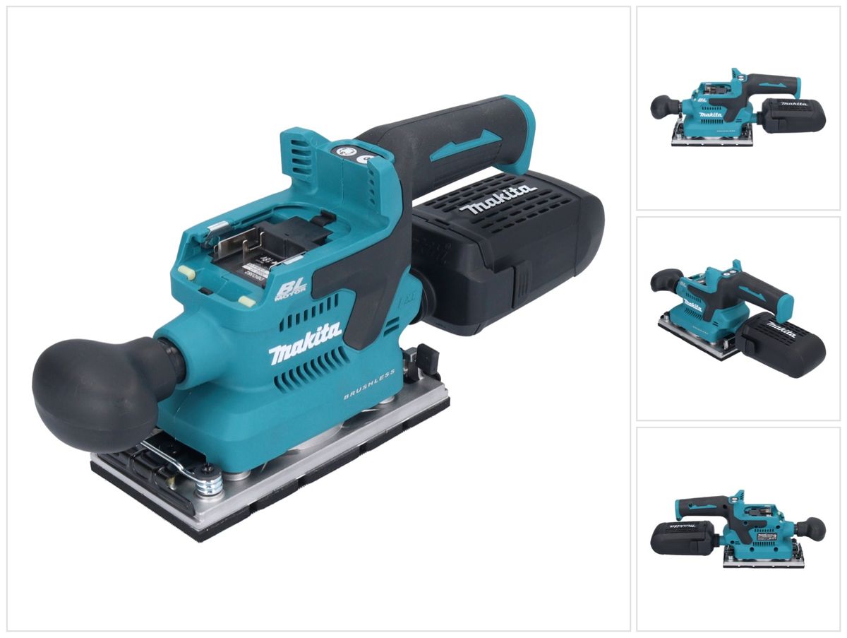 Lijadora orbital sin cable Makita DBO 382 Z 18 V 93 x 185 mm Brushless Solo - sin batería, sin cargador