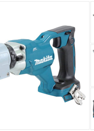 Makita DJS 200 Z tijeras de hojalatero a batería 18 V solo sin escobillas - sin batería, sin cargador