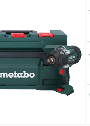 Metabo SSW 18 LTX 1450 BL Llave de impacto a batería 18 V 1450 Nm sin escobillas (602401840) + metaBOX - sin batería, sin cargador