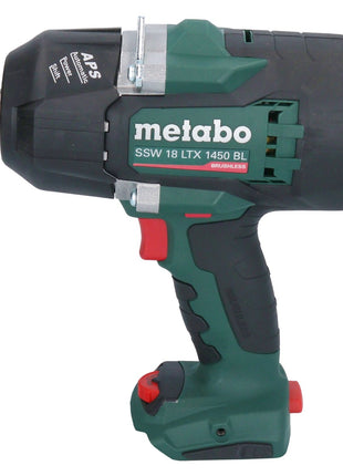 Metabo SSW 18 LTX 1450 BL Llave de impacto a batería 18 V 1450 Nm sin escobillas (602401840) + metaBOX - sin batería, sin cargador