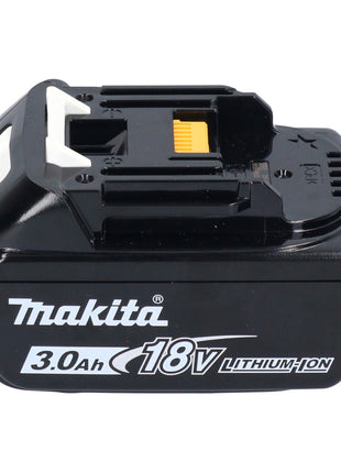 Juego de baterías Makita 5x BL 1830 B 18 V 3,0 Ah / 3000 mAh Li-Ion (5x 197599-5) con pantalla LED - original, no una réplica