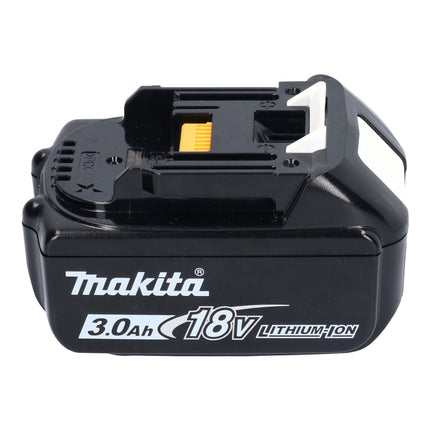 Makita kit batterie 5x BL 1830 B 18 V 3,0 Ah / 3000 mAh Li-Ion ( 5x 197599-5 ) avec affichage LED - original, pas de copie