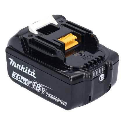 Makita battery set 10x BL 1830 B 18 V 3.0 Ah / 3000 mAh Li-Ion ( 10x 197599-5 ) with LED display - original, no replica