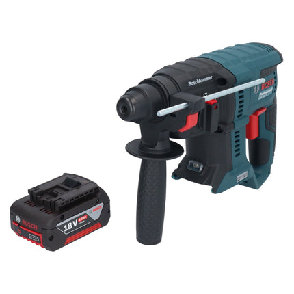 Bosch GBH 18V-21 Taladro percutor inalámbrico profesional 18 V 2,0 J SDS plus sin escobillas + 1x batería 4,0 Ah - sin cargador