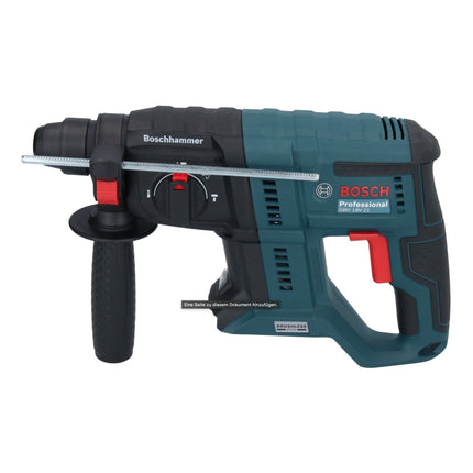 Bosch GBH 18V-21 Taladro percutor inalámbrico profesional 18 V 2,0 J SDS plus sin escobillas + 1x batería 4,0 Ah - sin cargador