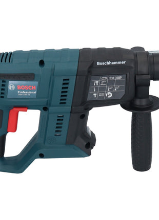 Bosch GBH 18V-21 Taladro percutor inalámbrico profesional 18 V 2,0 J SDS plus sin escobillas + 2x baterías 4,0 Ah + cargador