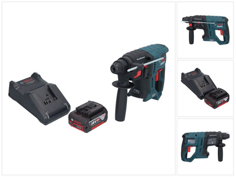 Bosch GBH 18V-21 Professional Marteau perforateur sans fil 18 V 2,0 J SDS plus Brushless + 1x batterie 5,0 Ah + chargeur