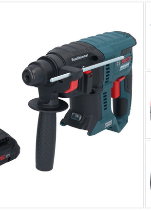 Bosch GBH 18V-21 Taladro percutor inalámbrico profesional 18 V 2,0 J SDS plus sin escobillas + 1x batería ProCORE 4,0 Ah - sin cargador