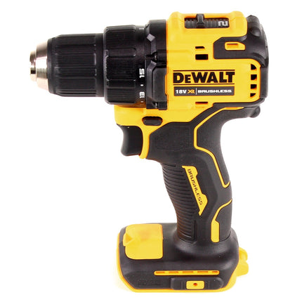 Taladro atornillador sin cable DeWalt DCD 708 P2T 18 V Li-Ion Brushless en caja TSTAK + 2 x 5,0 Ah batería + cargador