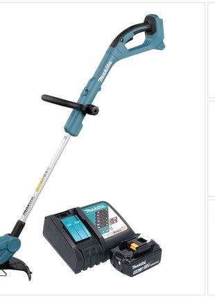 Cortacésped a batería Makita DUR 193 RT1 18 V 260 mm + 1x batería 5.0 Ah + cargador