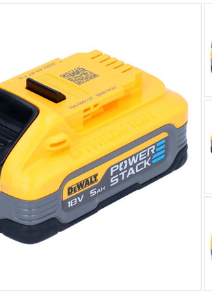 Batería DeWalt DCBP 518 Powerstack 18 V 5,0 Ah / 5000 mAh XR Li-Ion - con indicador de nivel de carga