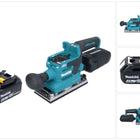 Makita DBO 382 M1 cordless orbital sander 18 V 93 x 185 mm brushless + 1x rechargeable battery 4.0 Ah - without charger