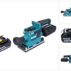 Makita DBO 382 T1 Ponceuse vibrante sans fil 18 V 93 x 185 mm Brushless + 1x batterie 5,0 Ah - sans chargeur