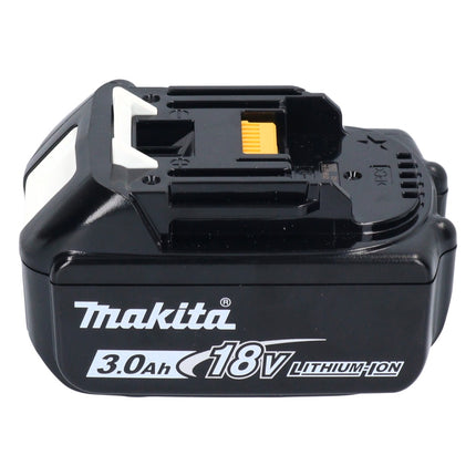 Makita DBO 484 F1J Ponceuse vibrante sans fil 18 V 112 x 102 mm + 1x batterie 3,0 Ah + Makpac - sans chargeur