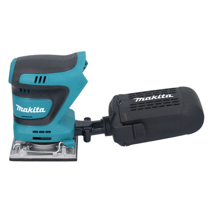 Makita DBO 484 RT1J cordless orbital sander 18 V 112 x 102 mm + 1x rechargeable battery 5.0 Ah + charger + Makpac