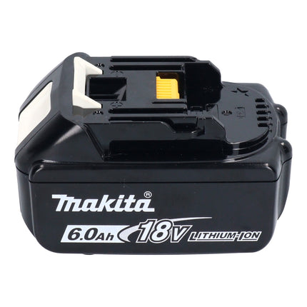 Makita DBO 484 G1J Ponceuse vibrante sans fil 18 V 112 x 102 mm + 1x batterie 6,0 Ah + Makpac - sans chargeur
