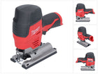 Sierra de calar a batería Milwaukee M12 JS-0 12 V Solo (4933431305) - sin batería, sin cargador