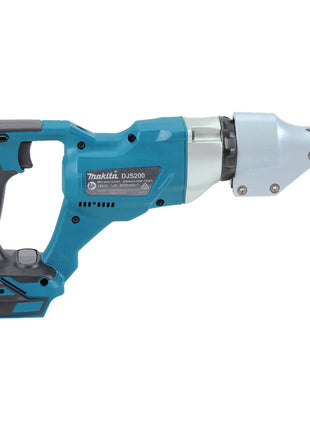 Makita DJS 200 M1 Akku Blechschere 18 V 2,0 mm Brushless + 1x Akku 4,0 Ah - ohne Ladegerät