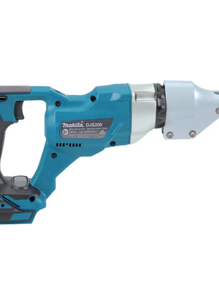 Makita DJS 200 RM1 Cisaille à tôle sans fil 18 V 2,0 mm Brushless + 1x batterie 4,0 Ah + chargeur