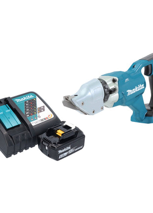 Makita DJS 200 RT1 batería hojalata 18 V 2,0 mm sin escobillas + 1x batería 5,0 Ah + cargador